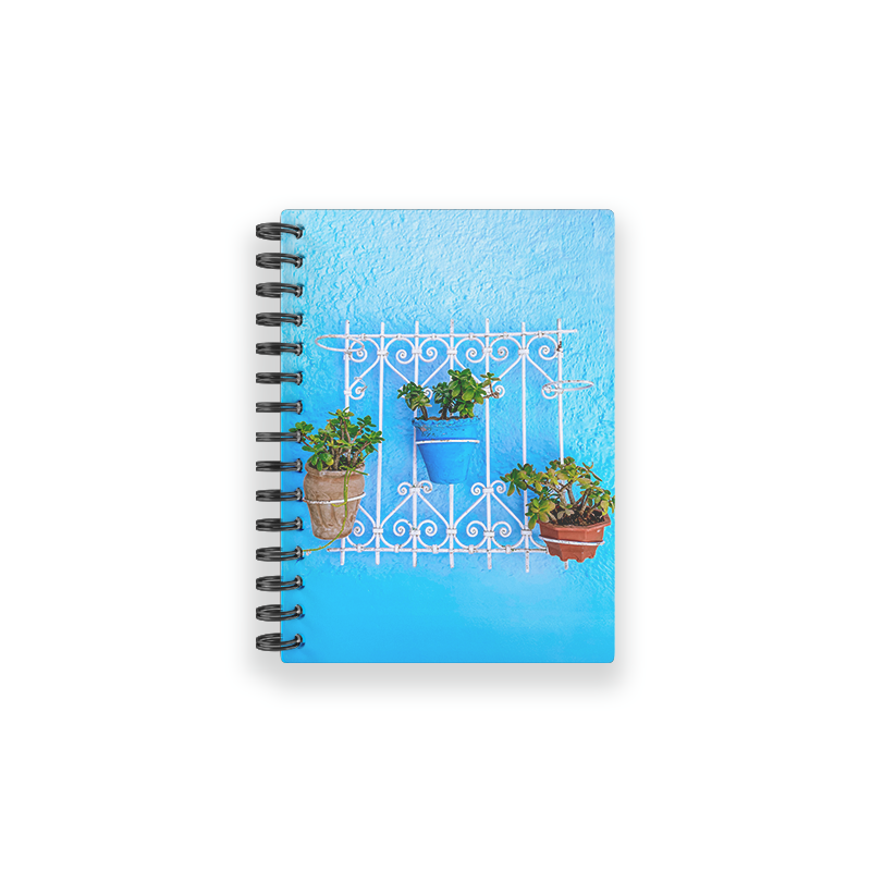 A6 Blue Notebook