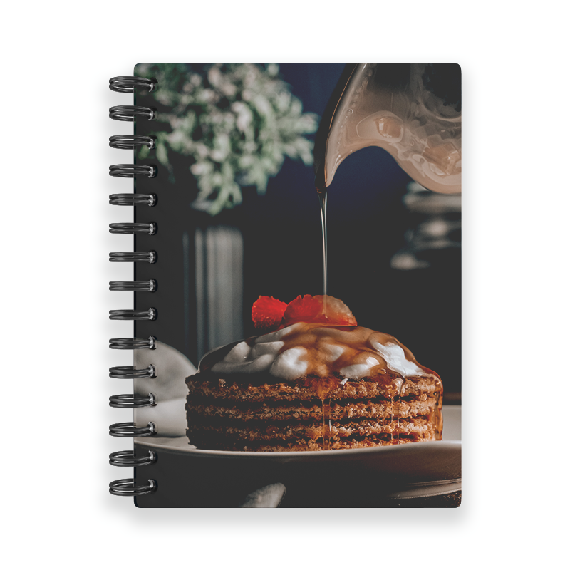 Small Recipe (Waffles) Notebook